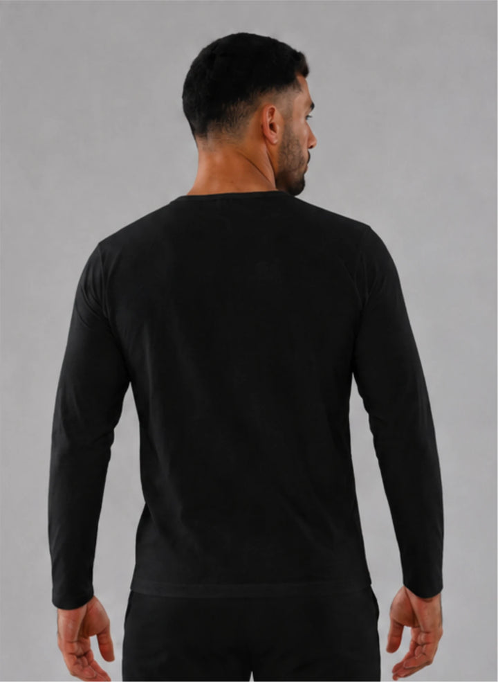 T-shirt manches longues col rond