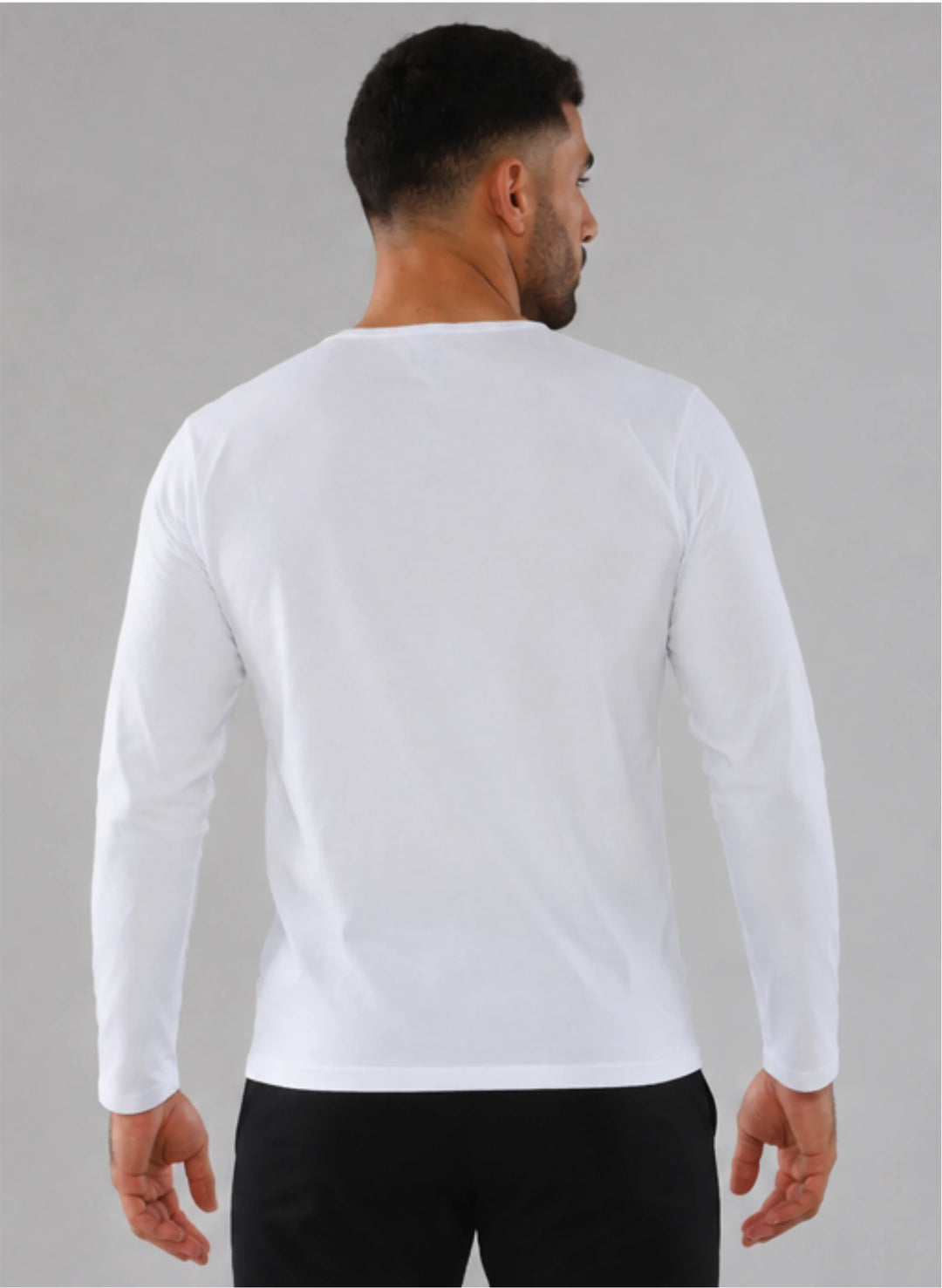 T-shirt manches longues col rond