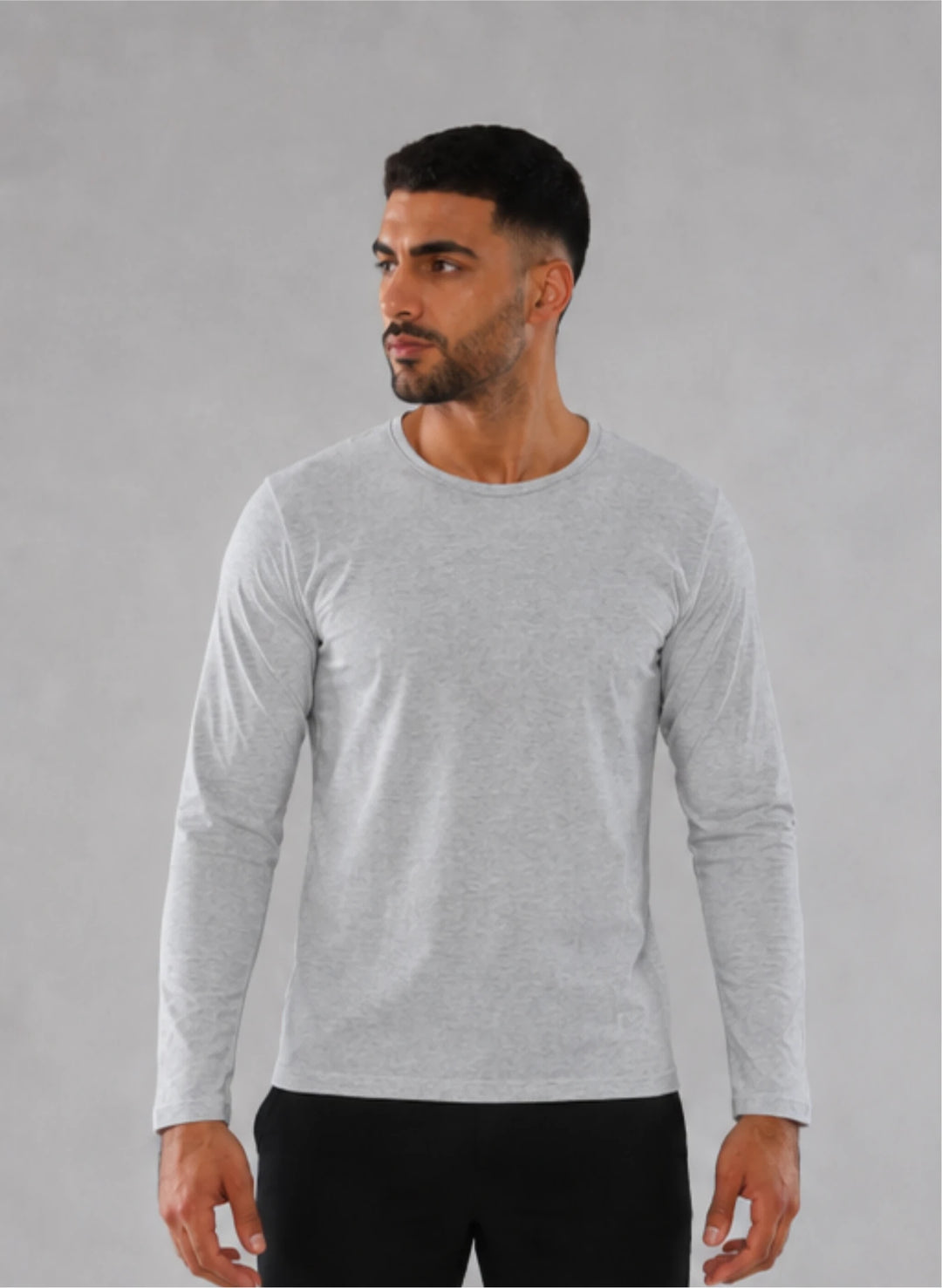 T-shirt manches longues col rond