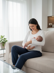 Pull d’allaitement manches longues