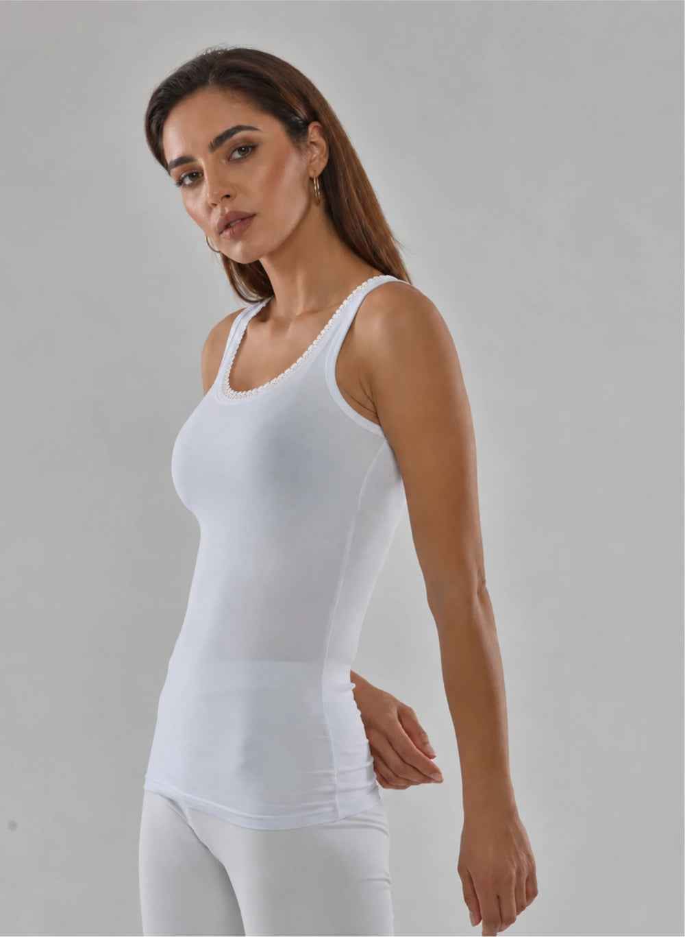 Débardeur avec dentelle