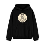 Charger l’image dans la visionneuse de la galerie, Sweat à Capuche Noir – Marrakech 2025 ‘La Joie de Vivre
