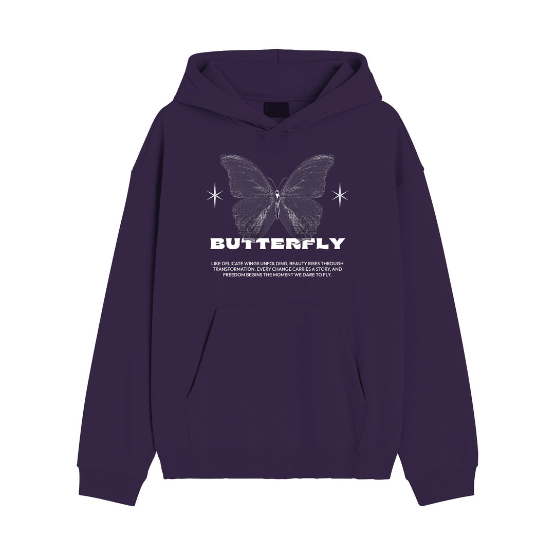 Sweat à Capuche Unisexe "BUTTERFLY"