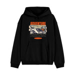 Charger l’image dans la visionneuse de la galerie, Hoodie ADVENTURE - Black Exploration
