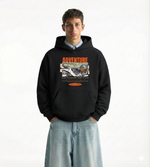Charger l’image dans la visionneuse de la galerie, Hoodie ADVENTURE - Black Exploration
