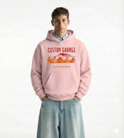 Hoodie Custom Garage - Pink Sport