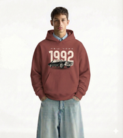 Sweat à Capuche Rétro 