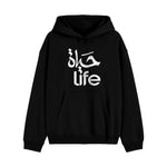 Charger l’image dans la visionneuse de la galerie, Sweat à Capuche Noir – (حياة) "Life"
