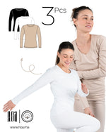 Charger l’image dans la visionneuse de la galerie, Pack 3 T-shirts Manches Longues Col Rond
