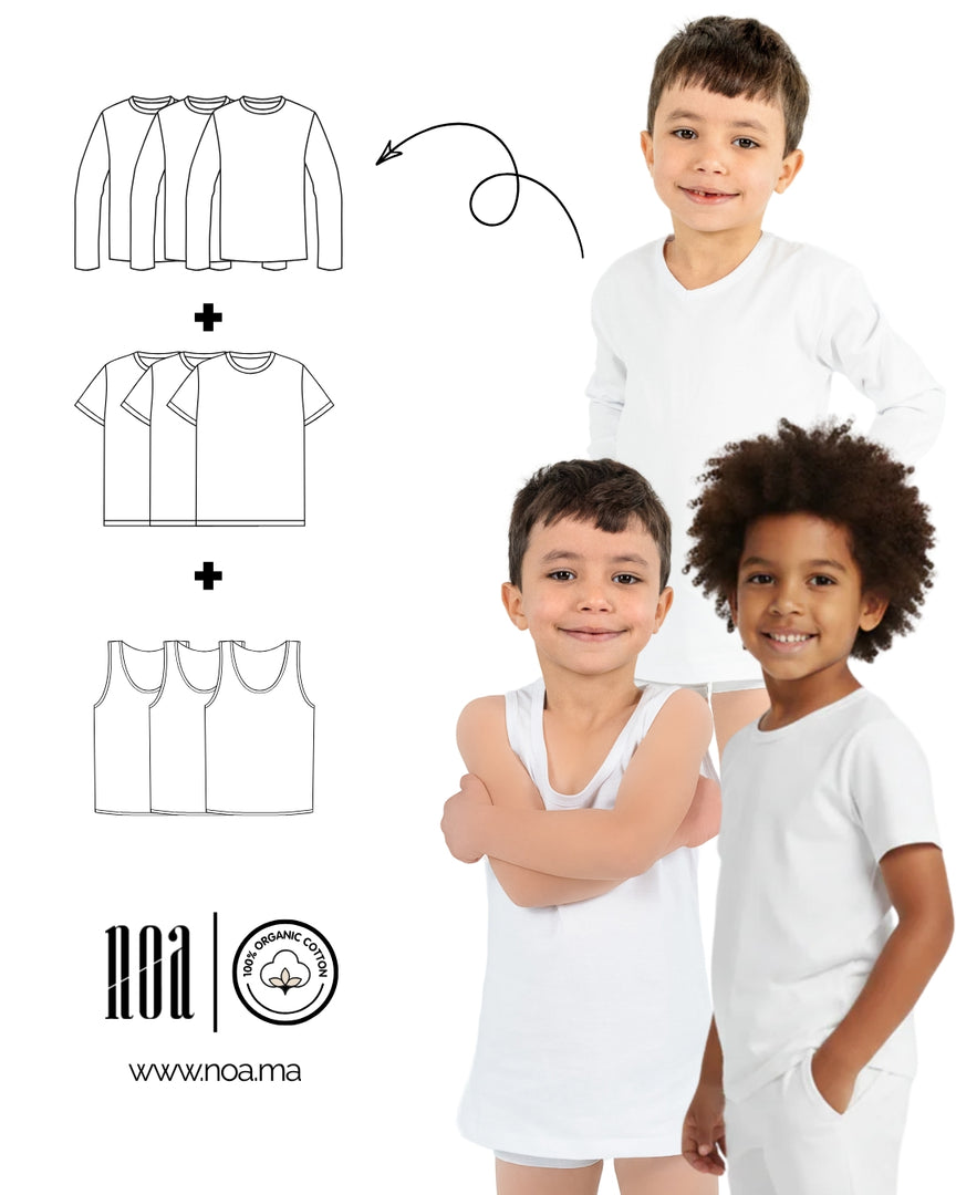 Pack Essentiel Garçons 9 Articles NOA