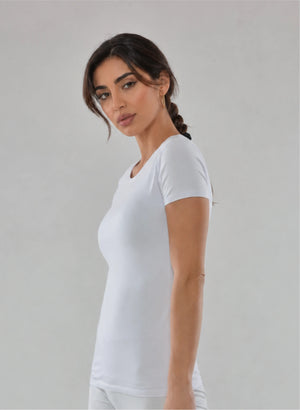 T-shirt manches courtes col rond