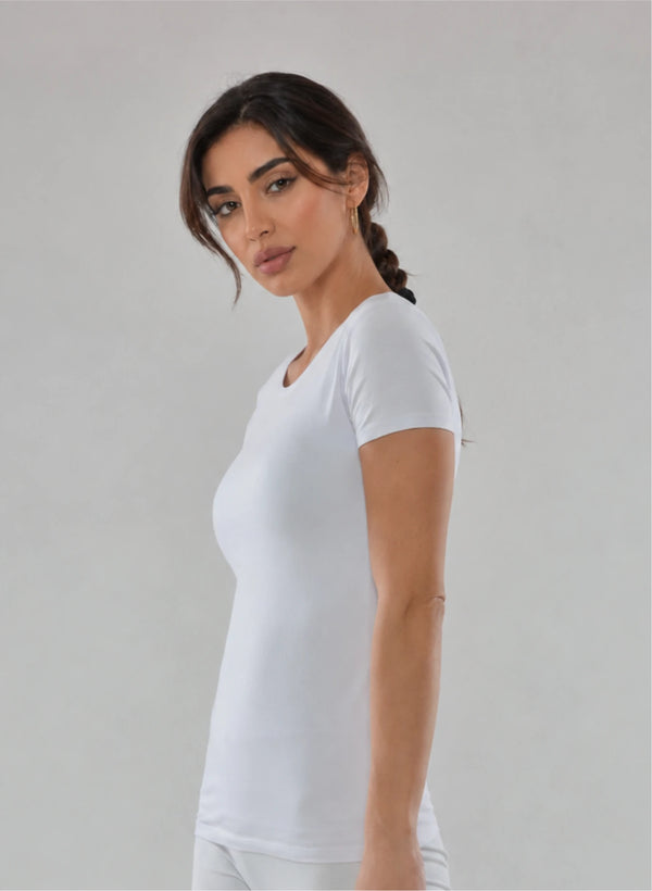 T-shirt manches courtes col rond