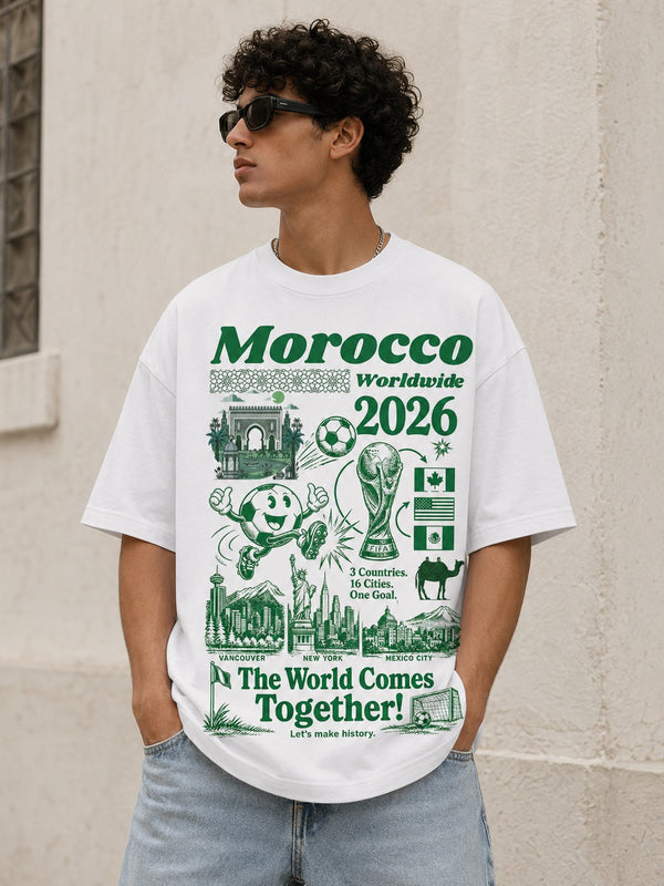 T-shirt Oversize NOA – The World Comes Together