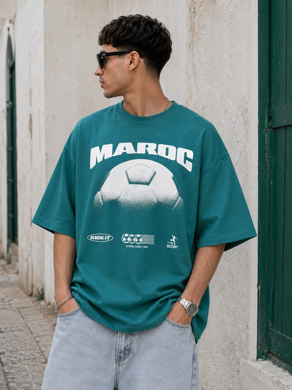 T-shirt Oversize NOA – Maroc Victory Kick