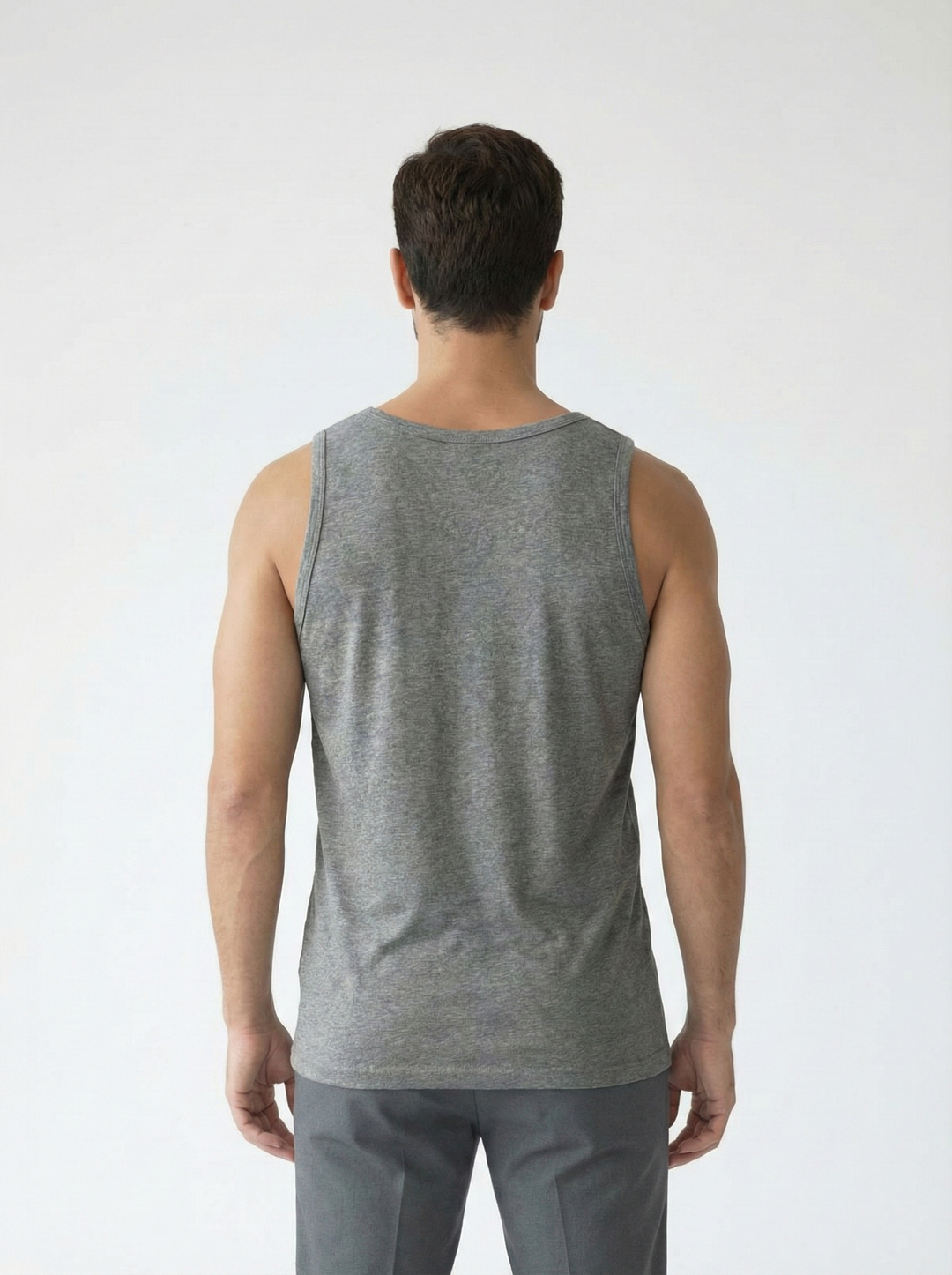débardeur gris pour homme
