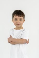 NOA Sous Vetements T Shirt Blanc Col Rond 100 Coton Pour Garcon