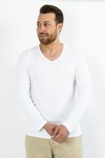 NOA Sous Vetements T Shirt Manches Longues Col V